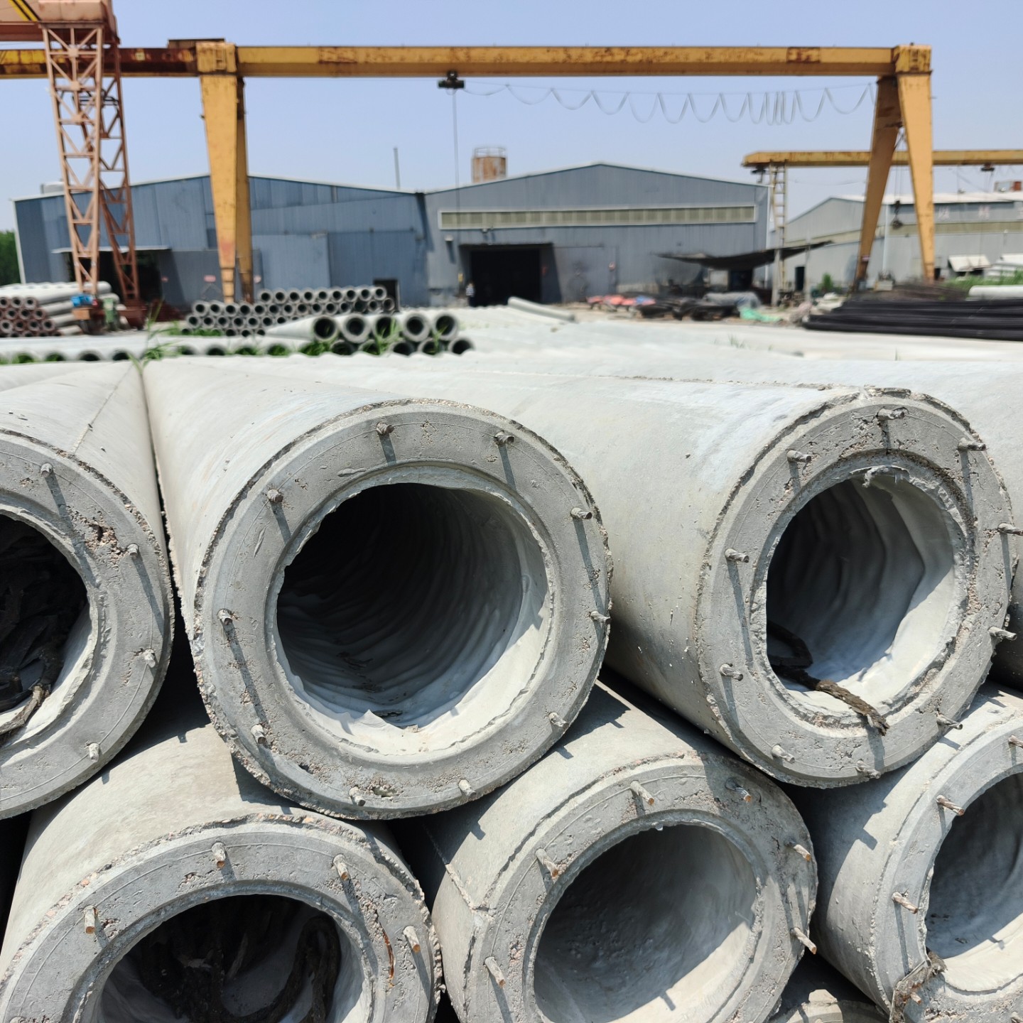 河西150×10米预应力水泥电线杆